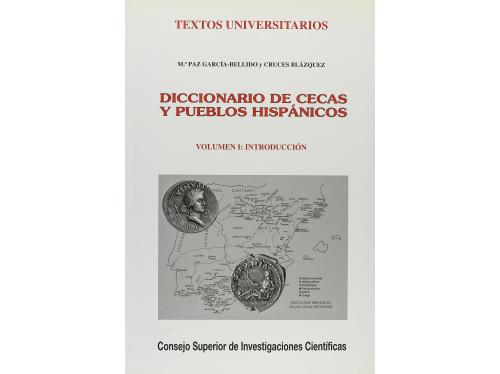 BIBLIOGRAFÍA. García-Bellido, M.; Blázquez, C. DICCIONARIO D