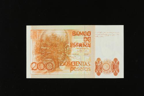 JUAN CARLOS I. 200 Pesetas. 19 Septiembre 1980. Clarín. Sin 