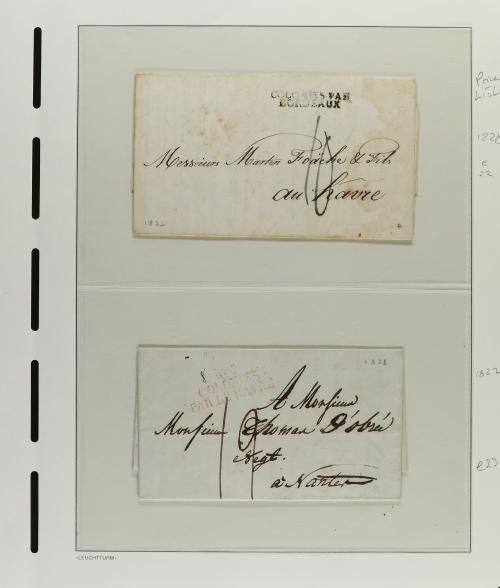 ✉ MAURICIO. 1793-1860. Group of 30 covers French and Britis