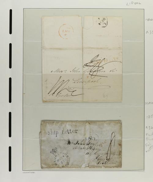 ✉ MAURICIO. 1793-1860. Group of 30 covers French and Britis