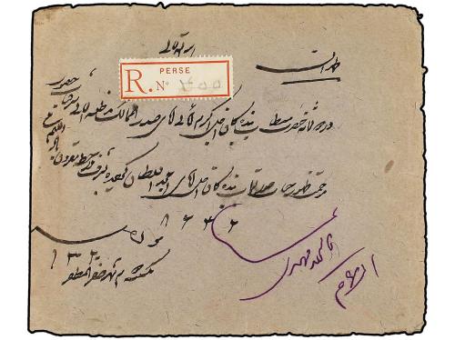✉ IRAN. Sc. 179, 253, 283. 1902. Envelope to TEHERAN with pr
