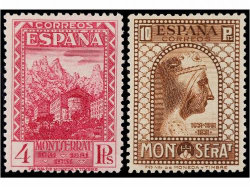 * ESPAÑA. Ed. 636/49. SERIE COMPLETA, centrajes perfectos. M