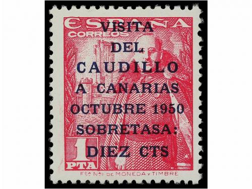 ** ESPAÑA. Ed. 1083A/B. CANARIAS CORREO. I TIRADA. Serie com