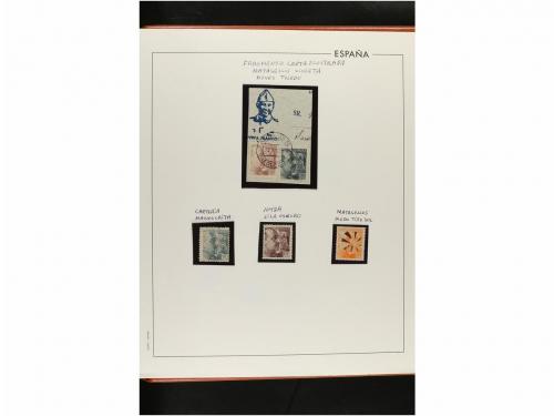 */° LOTES y COLECCIONES. ESPAÑA. Colección de 1850 a 1960 en