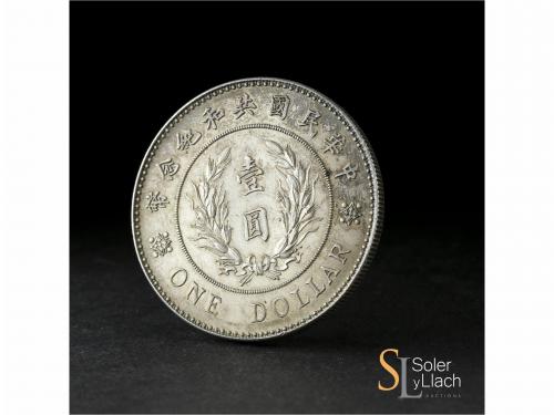 CHINA. Dollar. (1914). YUAN SHIH KAI. TIENTSIN. 26,73 grs. A