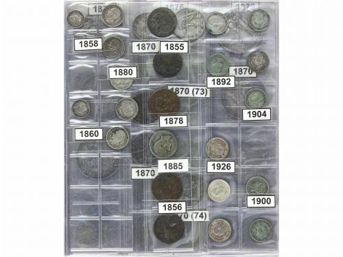 LOTES y COLECCIONES. Lote más de 200 monedas. IMPERIO ROMANO