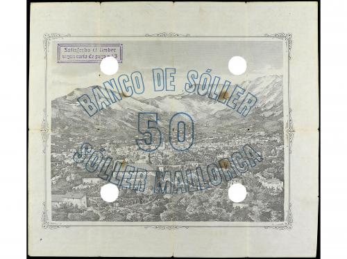 ANTIGUOS. Obligación de 50 Pesetas. 1 Enero 1930. BANCO DE S