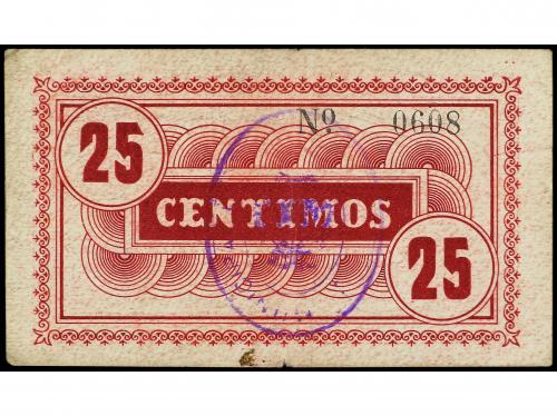 ARAGÓN-FRANJA DE PONENT. 25 Céntimos. 6 Septiembre 1937. C.M