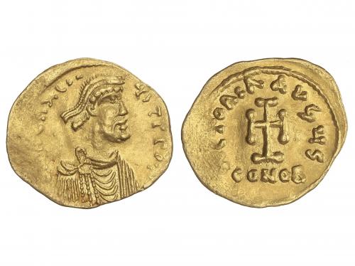 MONEDAS BIZANTINAS. Tremisis. HERACLIO (610-641 d.C.). CONST