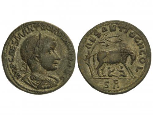 IMPERIO ROMANO. Sestercio. 238-244 d.C. GORDIANO III. PISIDI