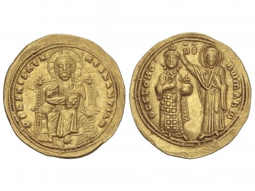 MONEDAS BIZANTINAS. Histamenon Nomisma. (1028-1034 d.C.). AR