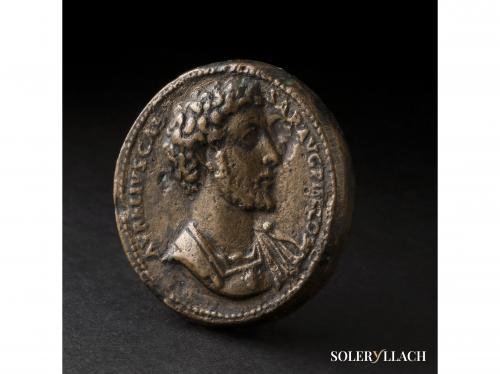 IMPERIO ROMANO. Medallón Paduano. (Siglo XVI). MARCO AURELIO