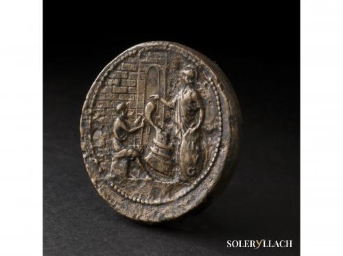 IMPERIO ROMANO. Medallón Paduano. (Siglo XVI). MARCO AURELIO
