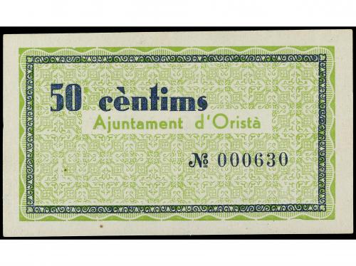 CATALUNYA. Lote 2 billetes 25, 50 Cèntims. 20 Juliol 1937. A