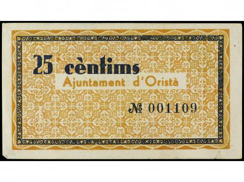 CATALUNYA. Lote 2 billetes 25, 50 Cèntims. 20 Juliol 1937. A