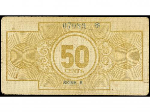 CASTILLA-LA MANCHA. 50 Céntimos. 1 Noviembre 1937. C.M. de L