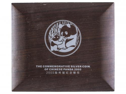 CHINA. 200 Yuan - 1 KG. 1998. 1.000 grs. AR. Panda comiendo