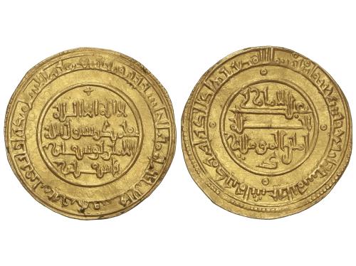 ALMORÁVIDES. Dinar. 494H. YUSUF IBN TASHFIN. MADINAT ISHBILI