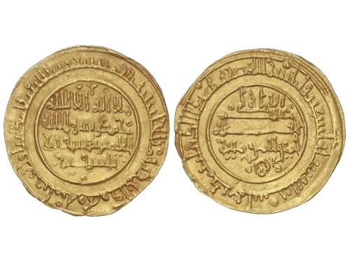 ALMORÁVIDES. Dinar. 490H. YUSUF IBN TASHFIN. MADINAT ISHBILI