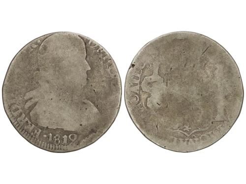 FERNANDO VII. 8 Reales. 1812. ZACATECAS. 25,33 grs. Busto ar