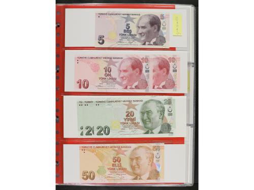 BILLETES EXTRANJEROS. Lote 256 billetes. 1958 a 2009. PAÍSES