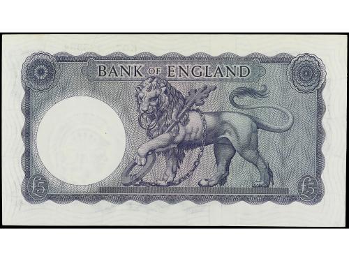 BILLETES EXTRANJEROS. 5 Pounds. BANK OF ENGLAND. GRAN BRETAÑ