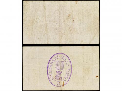CATALUNYA. Lote 2 billetes 0, 50 y 1 Pesseta. 16 Maig 1937. 