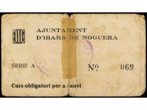 CATALUNYA. 50 Cèntims. 3 Setembre 1937. Aj. d´ IBARS DE NOGU