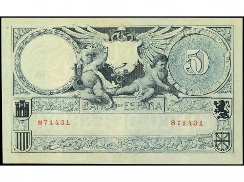 ANTIGUOS. 50 Pesetas. 19 Marzo 1905. Echegaray. (Leves repar