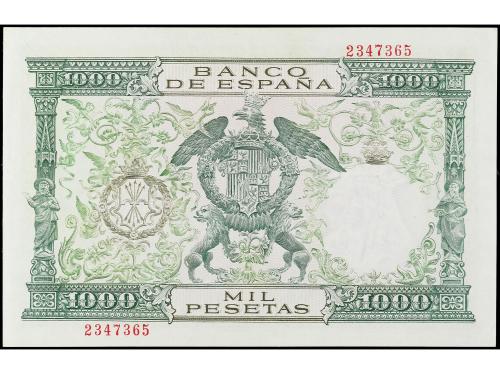 ESTADO ESPAÑOL. 1.000 Pesetas. 29 Noviembre 1957. Reyes Cató