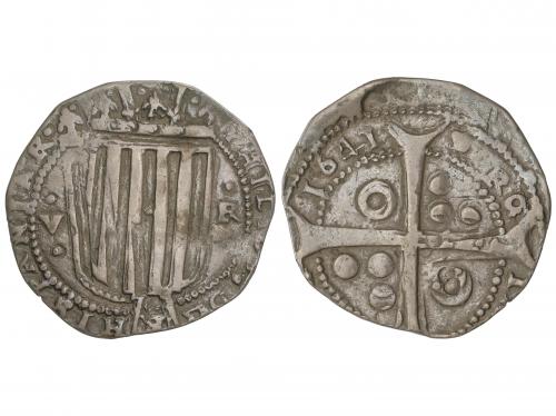 GUERRA DELS SEGADORS. 5 Rals. 1641. FELIPE IV. BARCELONA. 10