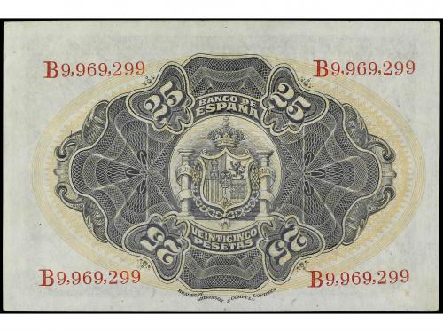 BANCO DE ESPAÑA. 25 Pesetas. 24 Septiembre 1906. Serie B. (L