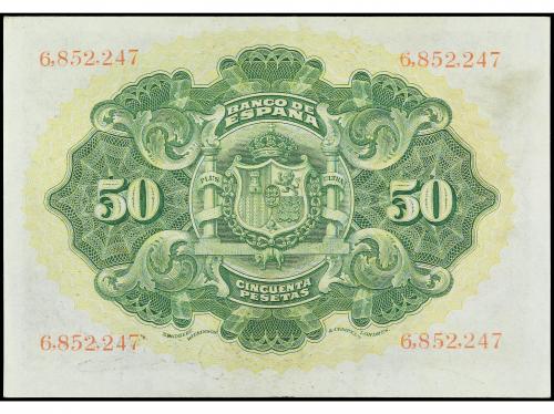 BANCO DE ESPAÑA. 50 Pesetas. 24 Septiembre 1906. Sin Serie. 