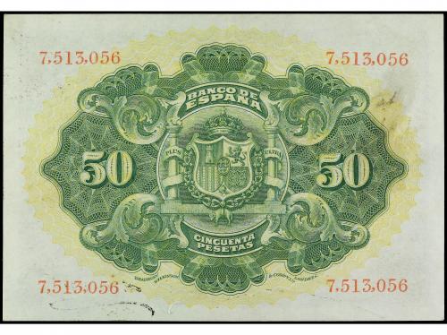 BANCO DE ESPAÑA. 50 Pesetas. 24 Septiembre 1906. Sin Serie. 