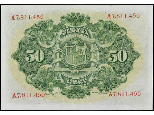 BANCO DE ESPAÑA. 50 Pesetas. 24 Septiembre 1906. Serie A. Ed