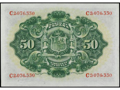 BANCO DE ESPAÑA. 50 Pesetas. 24 Septiembre 1906. Serie C. Ed