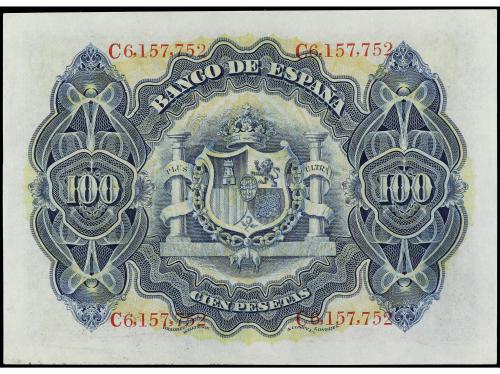 BANCO DE ESPAÑA. 100 Pesetas. 30 Junio 1906. Serie C. Ed-313