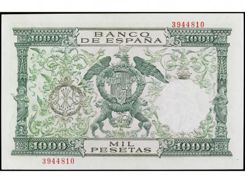 ESTADO ESPAÑOL. 1.000 Pesetas. 29 Noviembre 1957. Reyes Cató