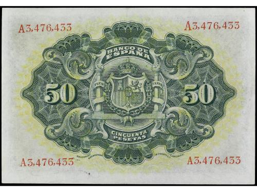 BANCO DE ESPAÑA. 50 Pesetas. 24 Septiembre 1906. Serie A. Ed