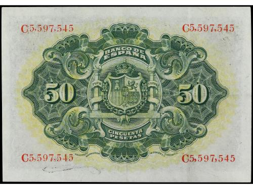 BANCO DE ESPAÑA. 50 Pesetas. 24 Septiembre 1906. Serie C. Ed