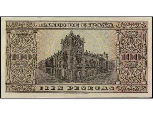 ESTADO ESPAÑOL. 100 Pesetas. 20 Mayo 1938. Casa del Cordón. 