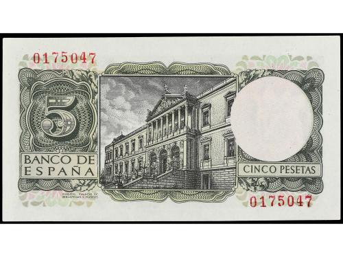 ESTADO ESPAÑOL. 5 Pesetas. 22 Julio 1954. Alfonso X. Sin Ser