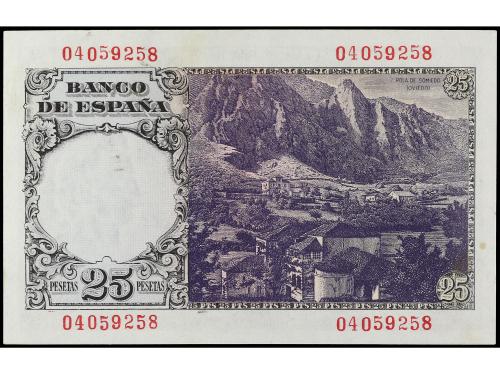 ESTADO ESPAÑOL. 25 Pesetas. 19 Febrero 1946. Flórez Estrada.