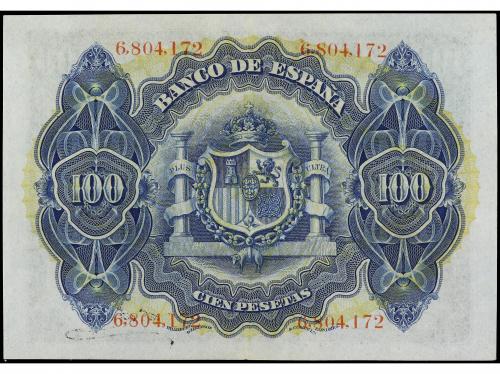 BANCO DE ESPAÑA. 100 Pesetas. 24 Septiembre 1906. Sin serie.