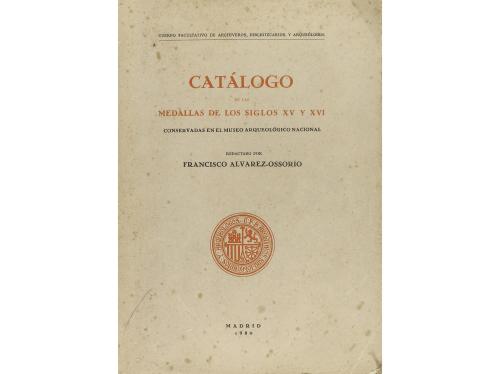 BIBLIOGRAFÍA. Francisco Alvarez - Ossorio. CATÁLOGO DE LAS M