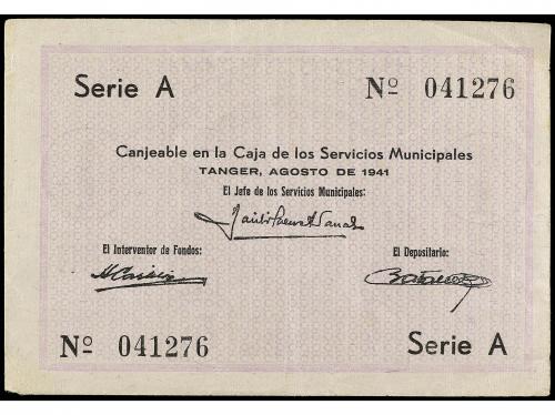 EMISIONES DE ULTRAMAR I ANDORRA. 1 Franco. Agosto 1941. TANG