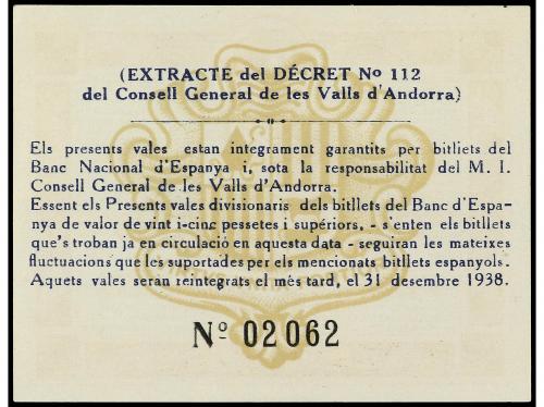 EMISIONES DE ULTRAMAR I ANDORRA. 50 Cèntims. 19 Desembre 193