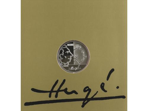 BÉLGICA. 20 Euro. 2007. AR. Hergé. En presentación original.