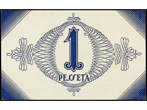 CATALUNYA. 1 Pesseta. 11 Juliol 1937. C.M. de MASSANES. Nume