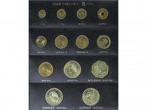 JUAN CARLOS I. Lote alrededor 88 monedas. Al, AE, AR, CuNi. 